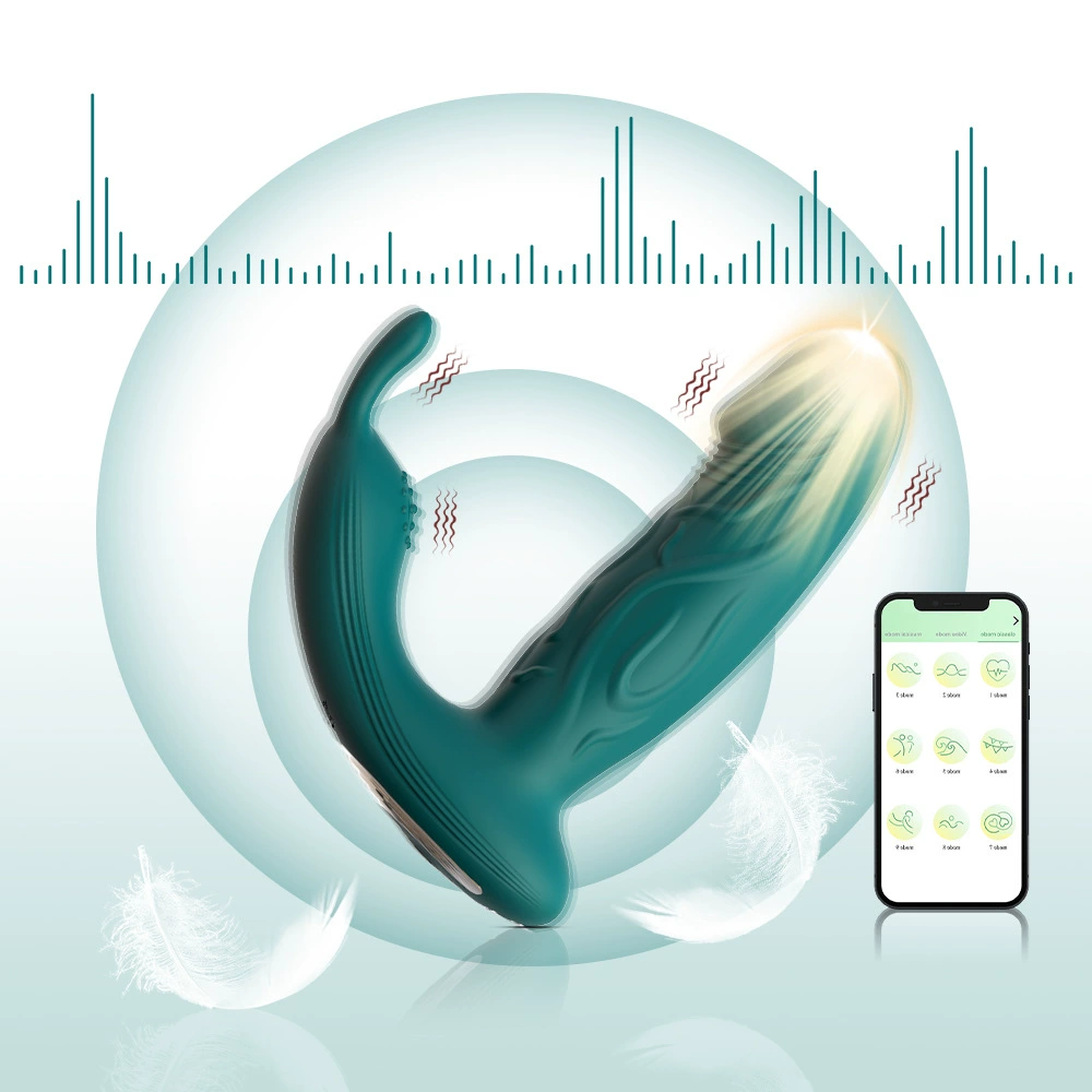 Производитель взрослой продукции оптовая APP вращающаяся дверь трехступенчатый вибратор женский массажер-пеликатный (или: массажер-игрушка с карательной)
