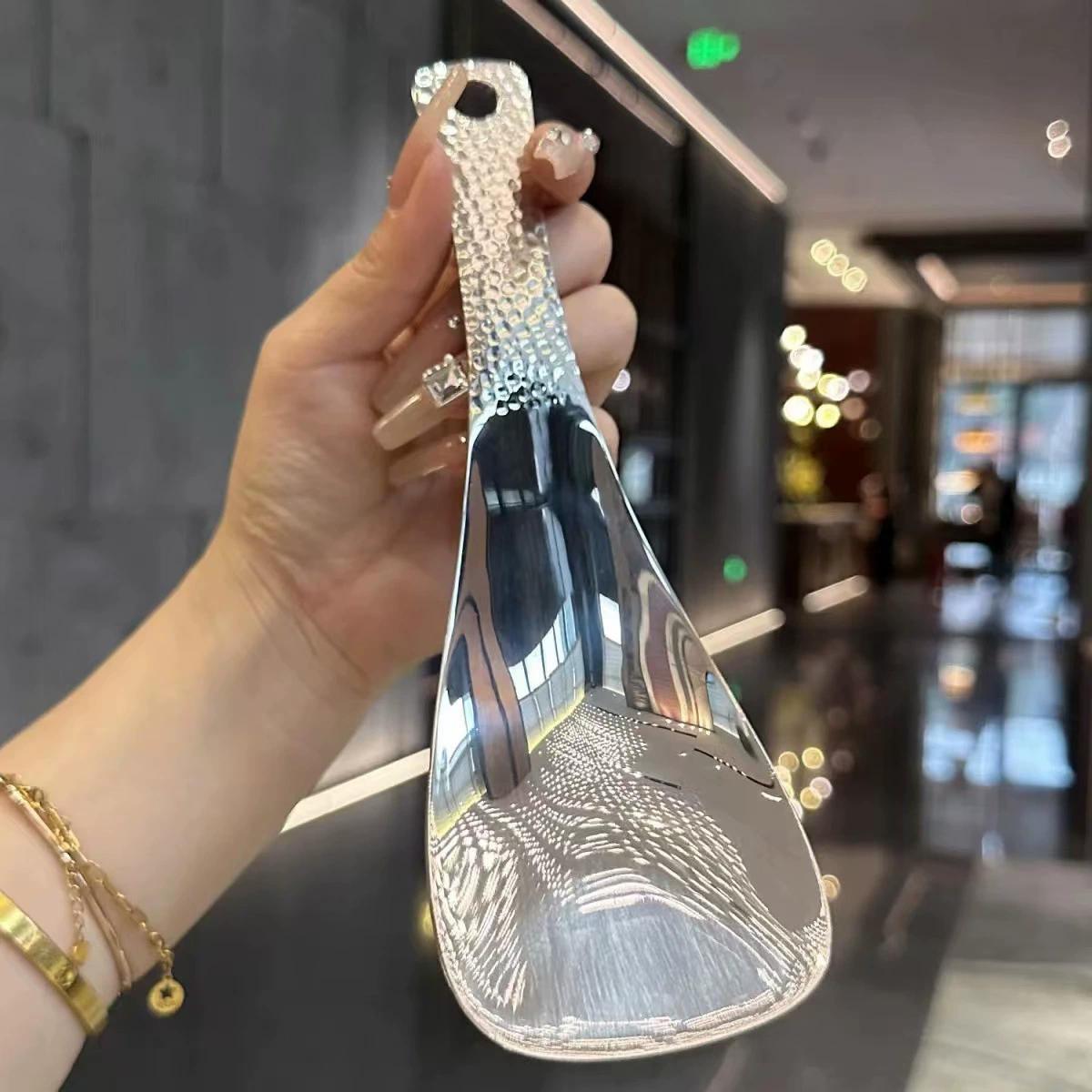 Нержавеющая сталь рисовая ложка креативный квадратный молоток с рисовой ложкой