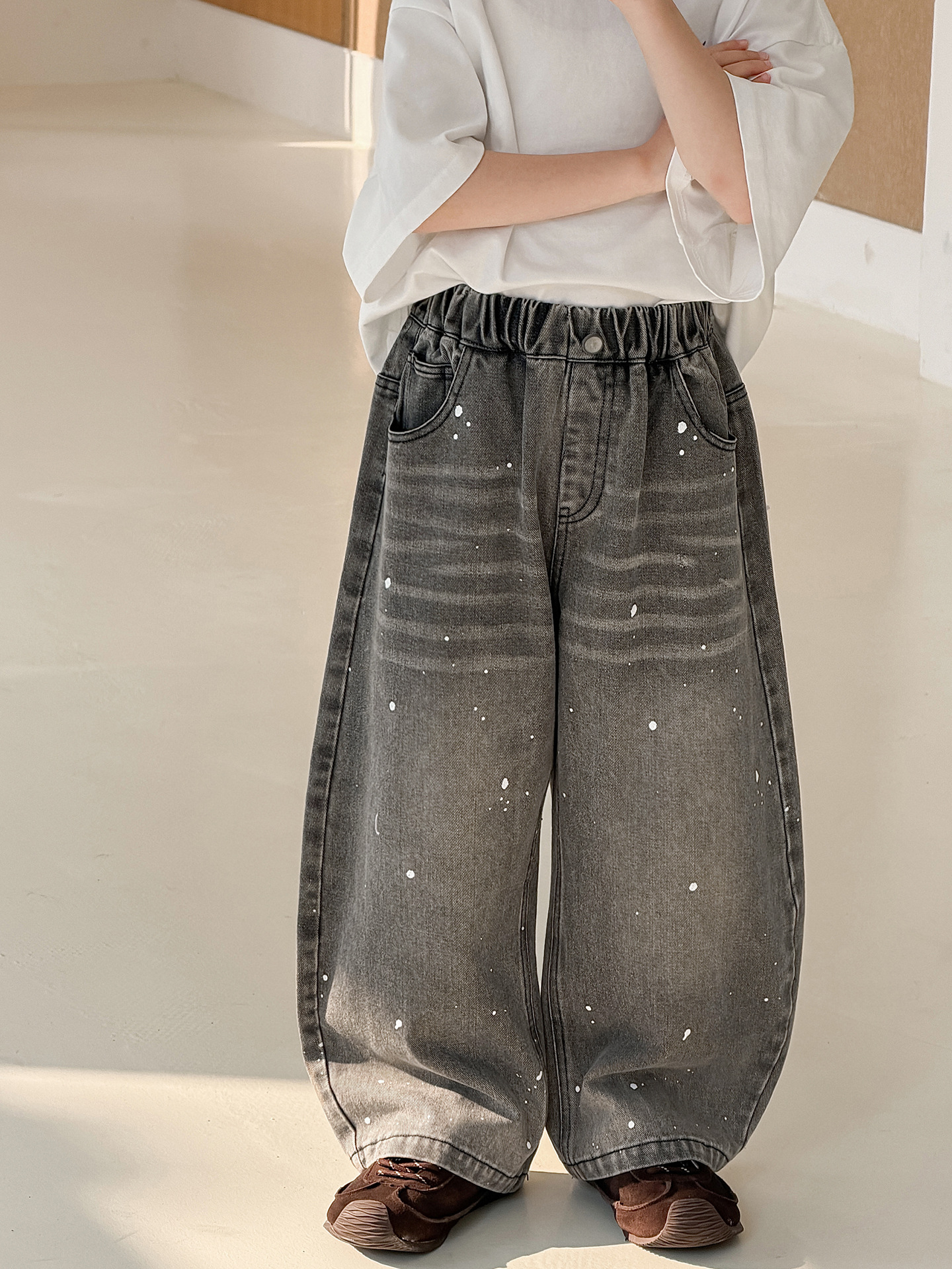 Autumn children's jeans for boys
