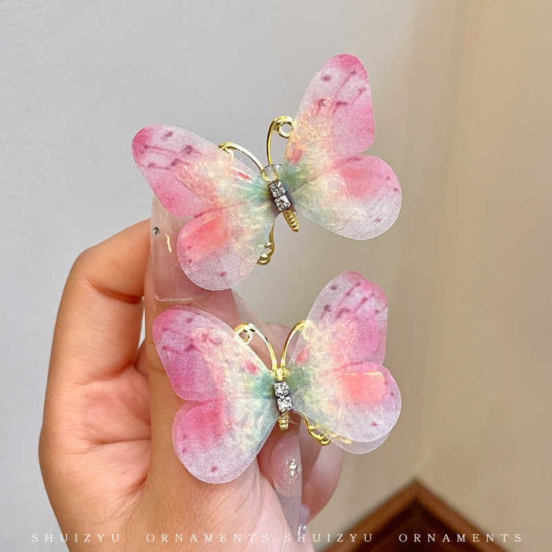 Dopamina adorable clip de cabello para mujeres 2025 nuevo clip lateral de alta gama clip lateral frisa clip de cabello clip de cabello tocado