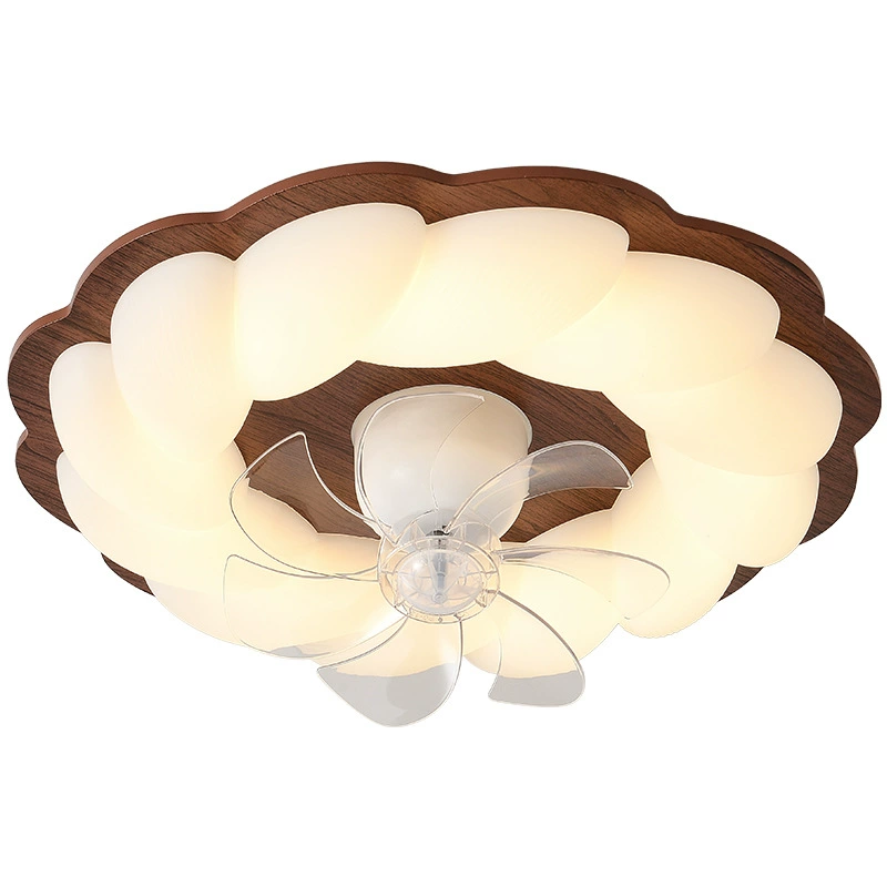 Ceiling light, retro cream creative air fan, lights, cloud, eyes protection