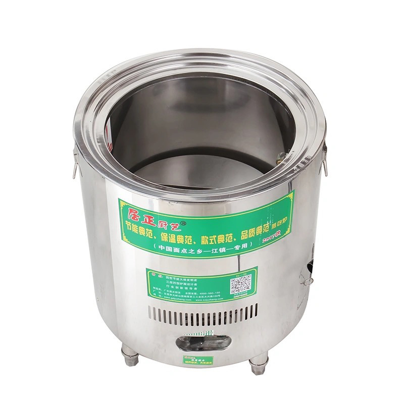 horno comercial silencioso ahorro de energía de doble capa aislamiento de calor horno de vapor de pan al vapor horno de pan al vapor gas