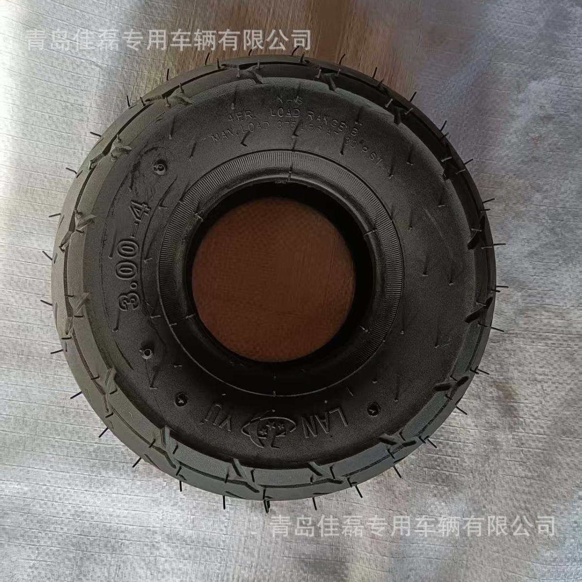 300-4充气轮胎小四轮沙滩车电动车轮胎300-4 260x85充气轮胎