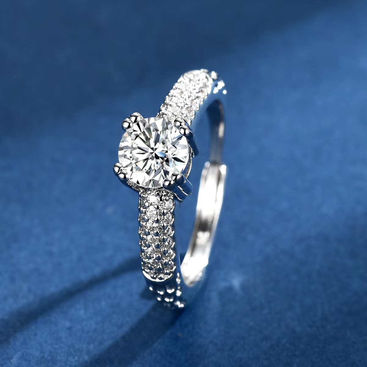 Ring open design voor dames met zirkonia elegante minimalist_voghion.com