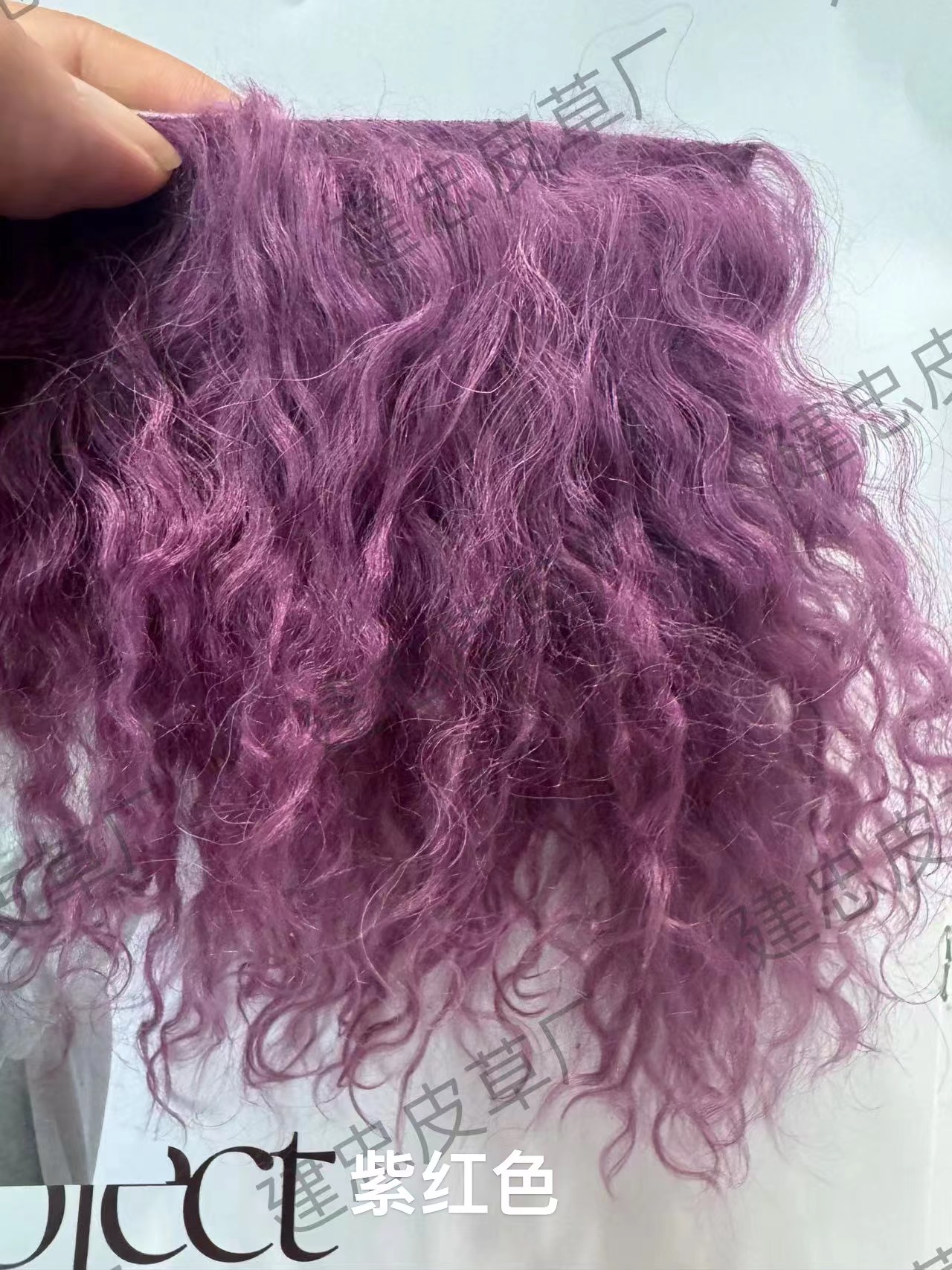 Alta calidad tan lana pelo fila bjd belleza nudo cerdo monstruo soldado monstruo ob11 Gao Ke Er multicolor 6 puntos bebé peluca