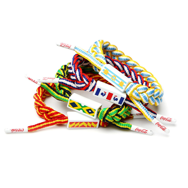 Factory Hand-Woven Shoelace Bracelet Bracelet Logo Silk Screen Engraved Custom Opening Couple Bracelet