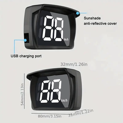 Display Beidou Satellite Speedometer | Vehicle HUD