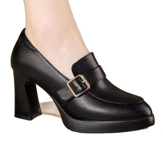 2026 primavera y verano super suave y profundo zapatos impermeables cheongsam zapatos de moda de color sólido zapatos de mujer de tacón alto
