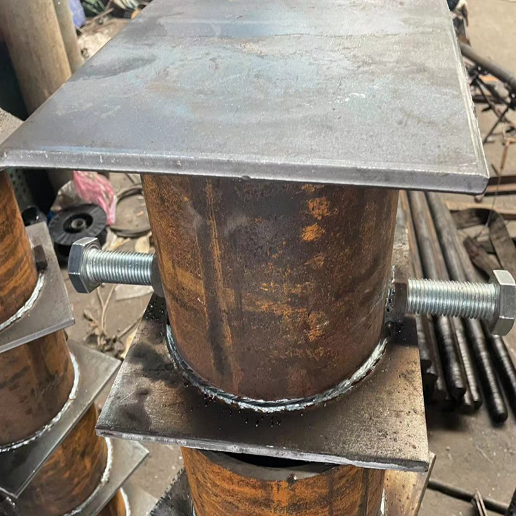 puente prefabricado viga de caja temporal soporte desmontable T-solding barril de arena soporte de mortero barril de arena soporte