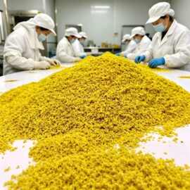 新桂花干金桂花茶干桂花泡茶商用工业制香浓香型散装桂花香料原料