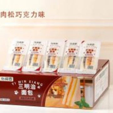 怡闽香肉松巧克力味三明治76g