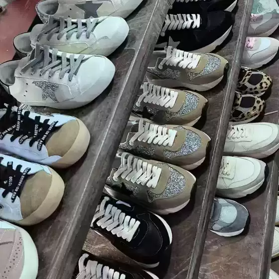 G Brand Custom Vintage Star Distressed Sneakers - Unisex Platform Casual Shoes for Fall/Winter, Korean Dirty Shoe Style