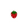 Wooden strawberry, cartoon clothing