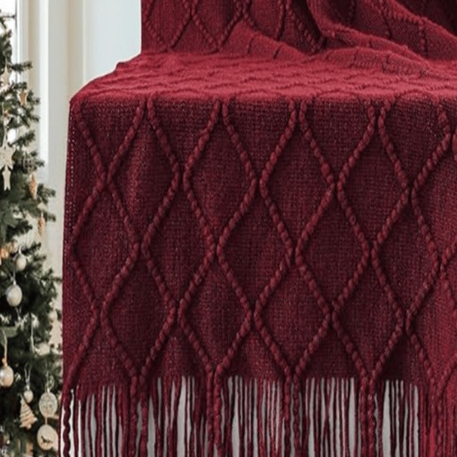 El comercio exterior transfronterizo amazónico tejido cubierta cubierta modelo de casa con toallas de cama cubierta decoración residencial