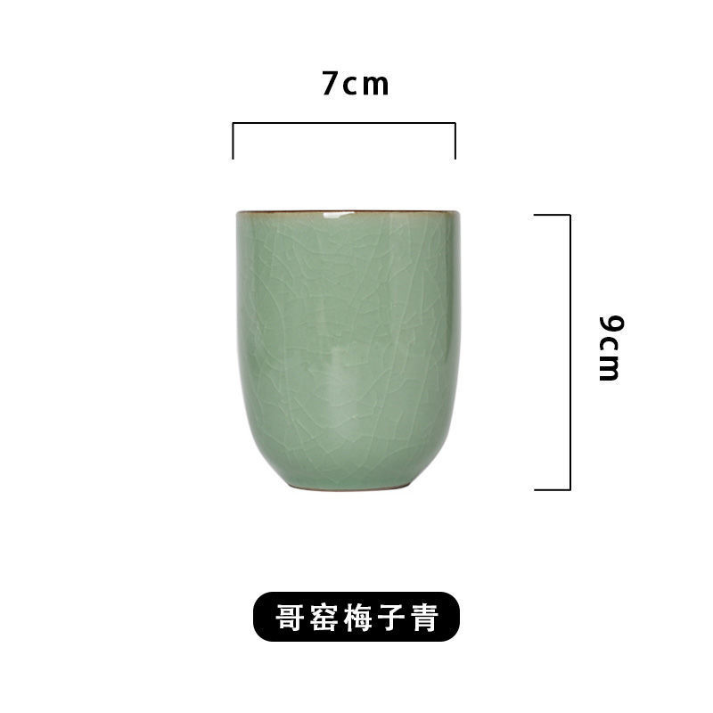 Taza de agua del horno Ru Taza de té Taza de té Taza
