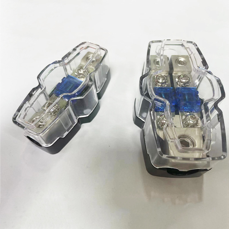 厂家直供 小平插一路二路(3字型带60A)保险盒保险座