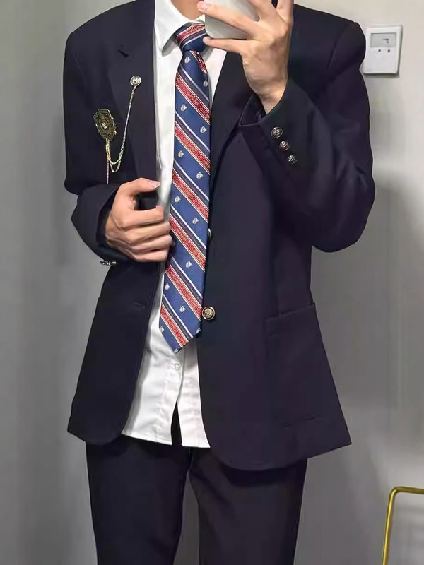 Tuman Pavilion Original Japanese College Three-color Two-button DK Uniform suit Suit Shirt Pants School for a Full Set