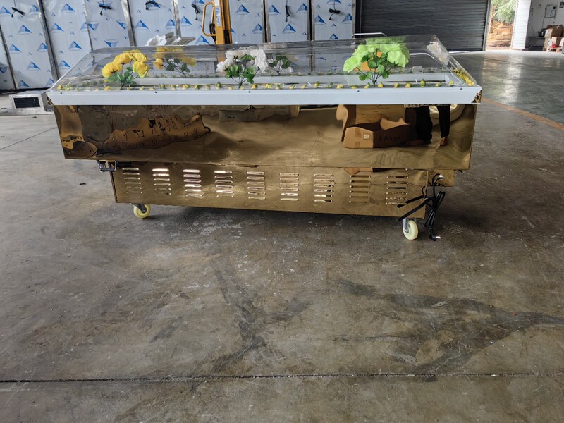 Funeral Supplies, Funeral Supplies, Crystal Casket, Freezer, Large Quantity, Favorable Price