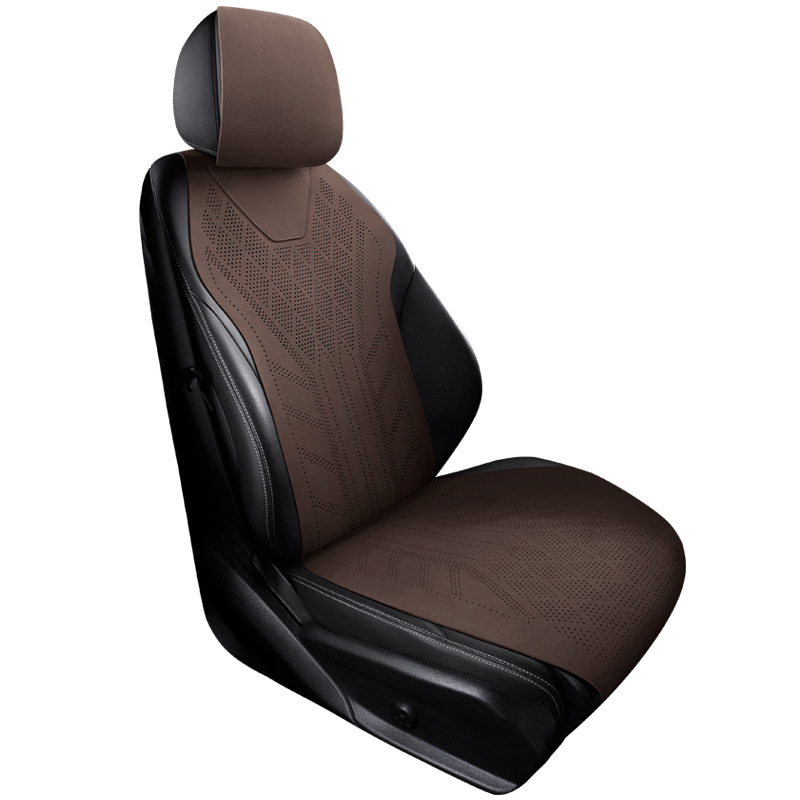 Breathable Seat Cover | Universal Seat cushion, seat cover - charming-coffee-single-seat