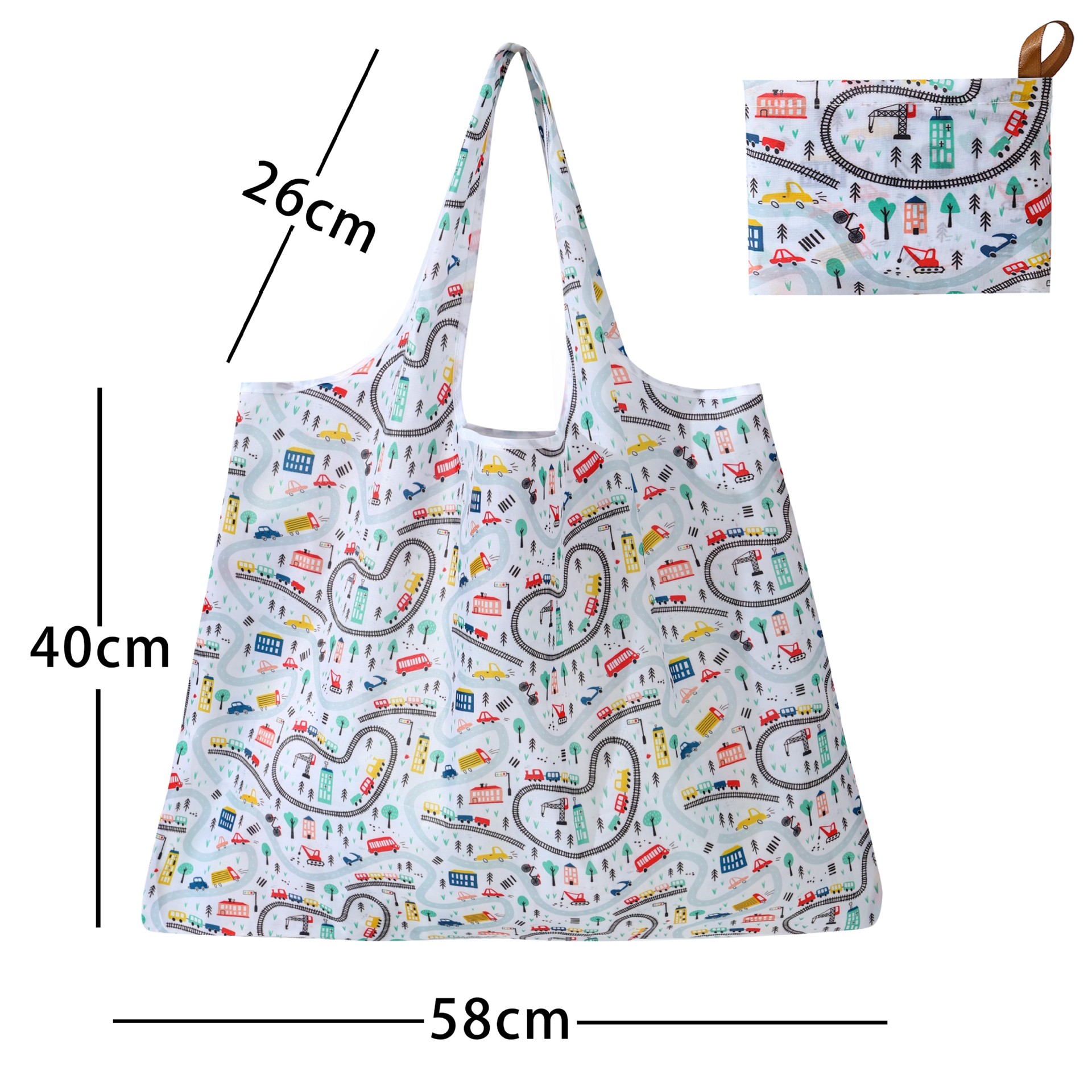 Fábrica de gran capacidad de supermercado impermeable plegable ecológico portátil almacenamiento bolsa de compras bolsa de compras