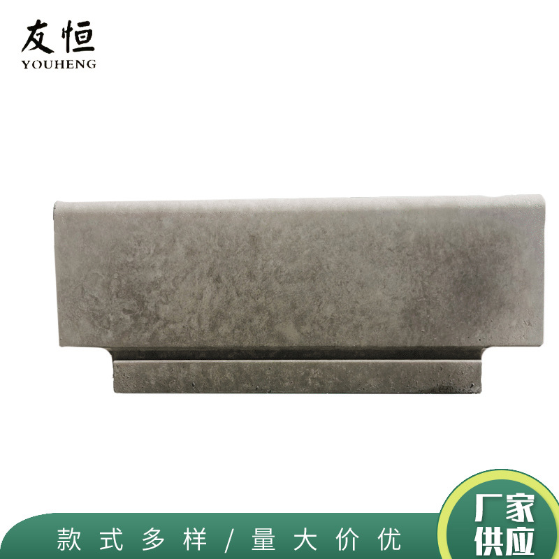 绿化带路沿石批发30*15*100道路路边石芝麻灰水泥制侧石
