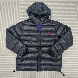 三标RL拉夫连帽刺绣绵服小马POLO面包服外套跨境欧美美式街头户外