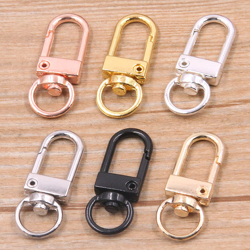 13 * 34mm 6 colors DIY jewelry accessories luggage pendant vintage keychain key pendant door buckle