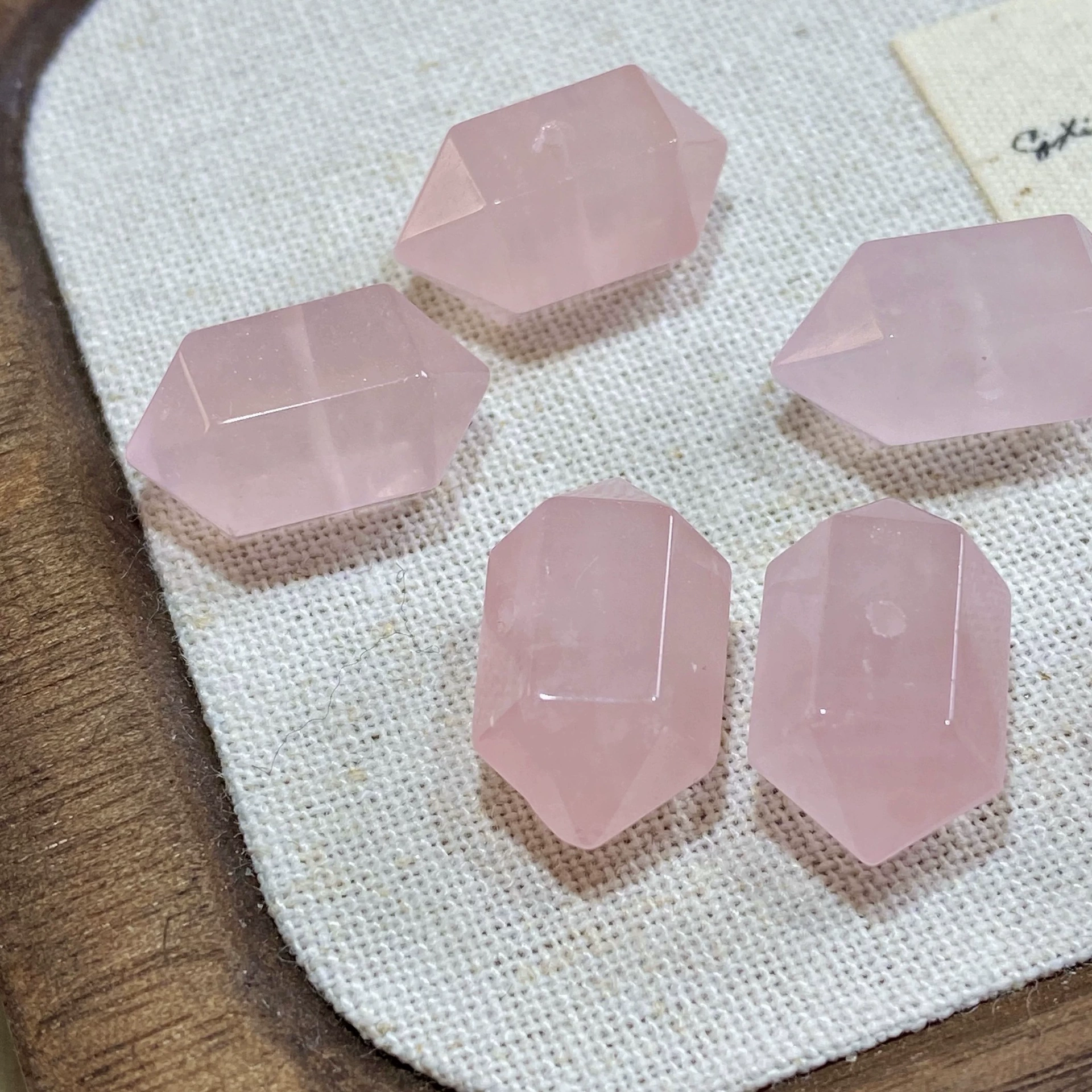 Natural Duo Bao Crystal Двойная скорость кристалл двойной кристалл двойной однопроходный DIY аксессуар Жёлтый кристалл двойной колонны Белый кристалл двойной однопроходный