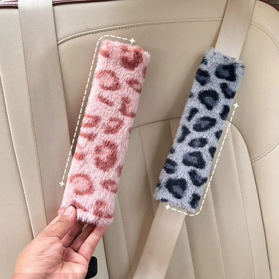 Avtomobil Təhlükəsizlik Kəməri Yastıqları, Leopard Printli Avtomobil Aksesuarları