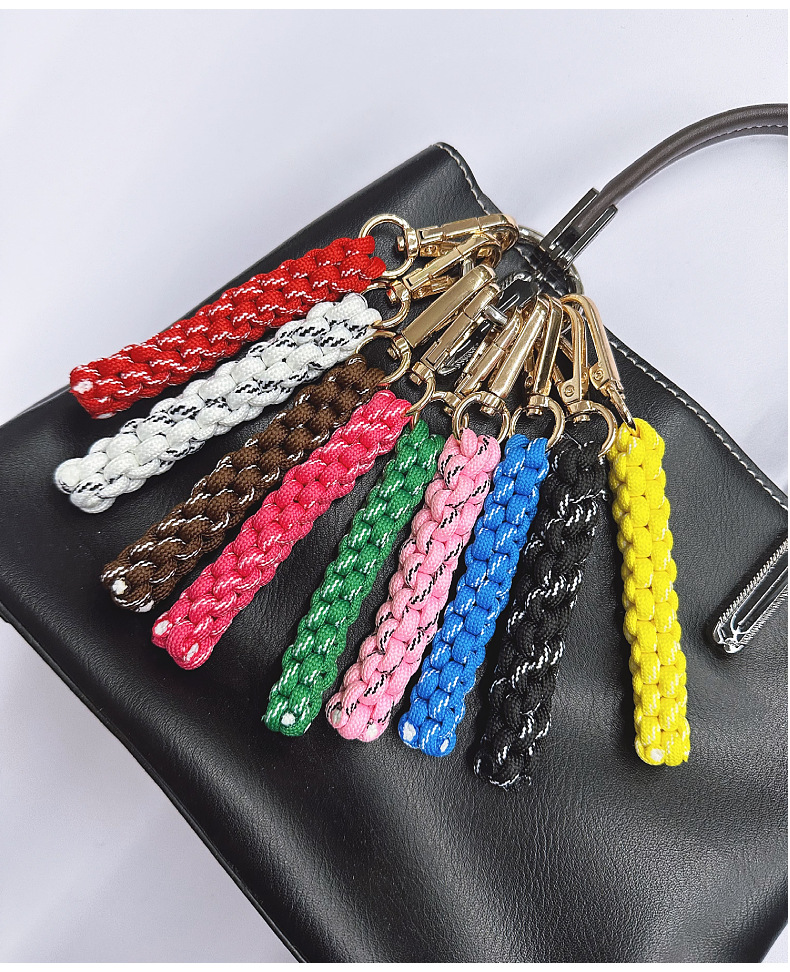 15g Weight Bag Charms Bag Accessories Type 1 Piece Quantity Holiday, Daily Occasion Polyester Material Solid Color Pattern Simple Style, Classic Style Style 1 Piece Polyester Solid Color Bag Charms 1