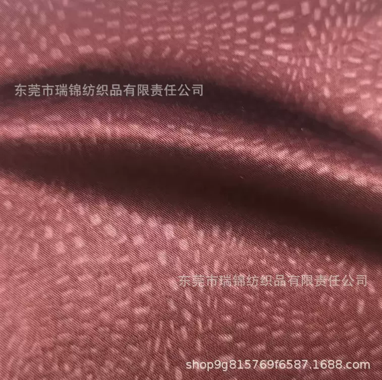 鎏金缎时空纹面料 涤纶缎面亮光180克 垂坠感衬衫连衣裙礼服面料
