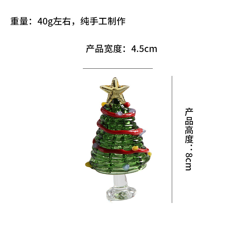 árbol de Navidad de seda roja