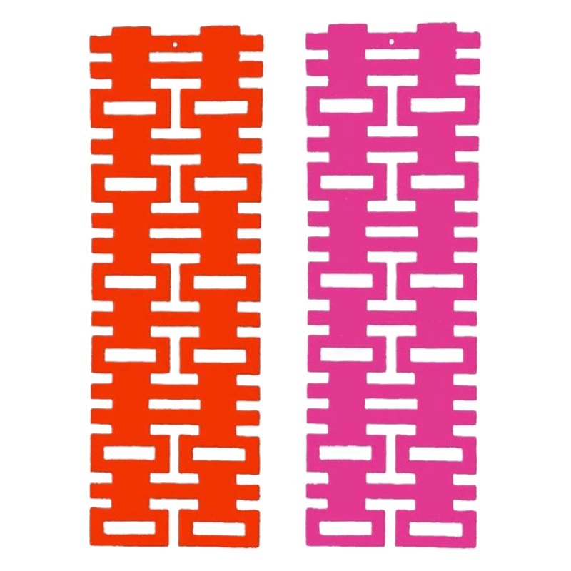 Маленькая Красная книга для верховой езды в том же стиле мини-длинный счастливый персонаж свадебное украшение зеленого растения кулон свадебная комната ручной бросок маленький цельный счастливый макет персонажа