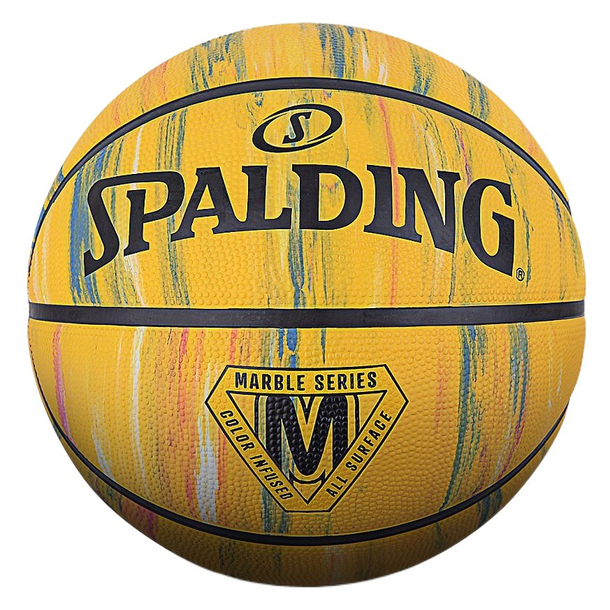 Spalding Rubber Basketball No.7 Adult Middle School Students Teaching Indoor and Outdoor No.5 Primary School Basketball 84-421 372
