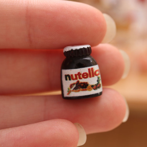 Miniature model chocolate sauce mini model 1:12 minutes ob11 dollhouse dollhouse play diy
