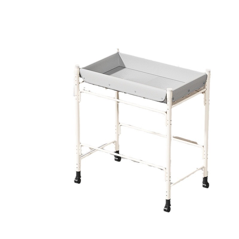 Baño para bebés mesa de cuidado de pañales suministros para recién nacidos mesa de cambio de pañales para bebés estante multifuncional para baño para bebés