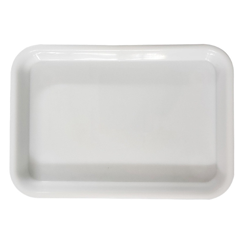 Factory direct supply hot pot restaurant water tray white kitchen dishes draining tray restaurant farm kitchen tray tea tray