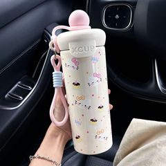 新款不锈钢316浮球保温杯大容量便携咖啡杯高颜值学生水杯杯子