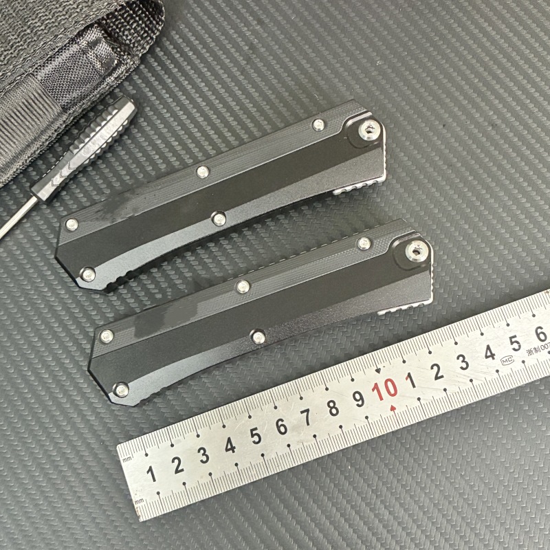 跨境热销户外多功能刀蛇神微技术G10柄+铝合金手柄配件刀柄