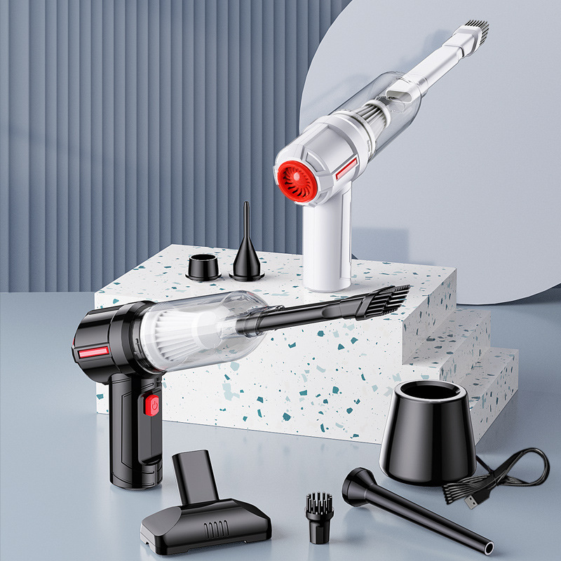 Car vacuum cleaner, car wireless charging vacuum cleaner, car home two-handed handheld high-power powerful vacuum cleaner