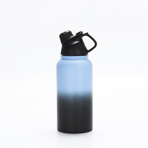 Amazon's new stainless steel space kettle double-layer vacuum large-capacity space cup wholesale outdoor sports kettle