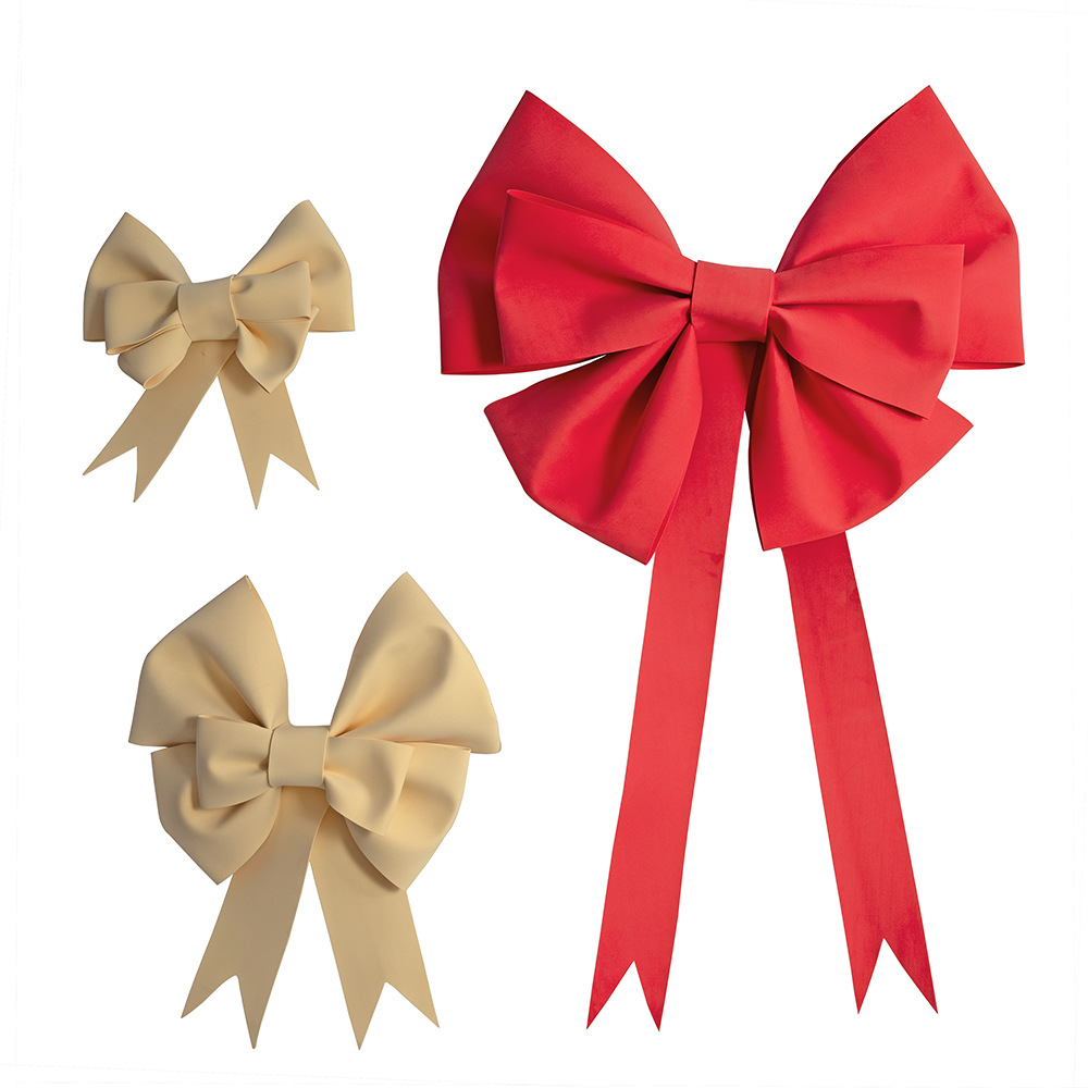Colorful Internet celebrity bow EVA foam production handmade material package DIY wedding hotel Christmas decoration props