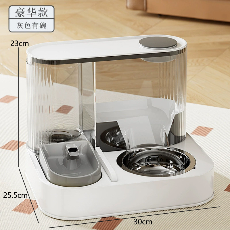 Gris-Electric + Taza de acero inoxidable