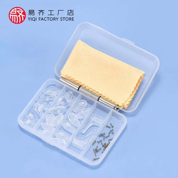 Glasses Nose Pad Set Wholesale Air Air Bag Stipules Environmentally Friendly Anti-Slip Cover Multi-Function Screwdriver Repair Accessories
