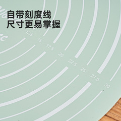 Medium-sized bag dumpling rolling pad, silicone rolling pin set, kneading pad, dough mat, baking use, non-stick