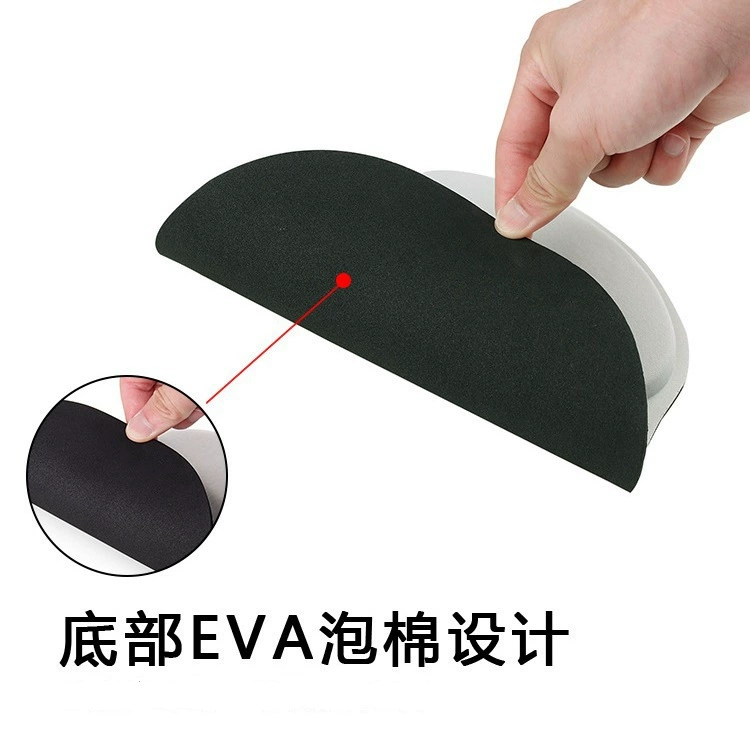 Mouse pad wrist rest E02, soft EVA ergonomic support, multiple colors