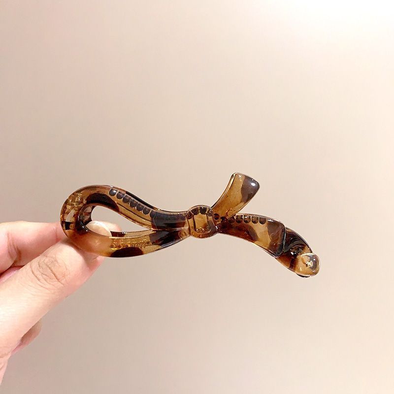 跨境香蕉夹竖夹发卡韩版发饰大号半月简约特厚发饰发卡马尾夹发夹|undefined