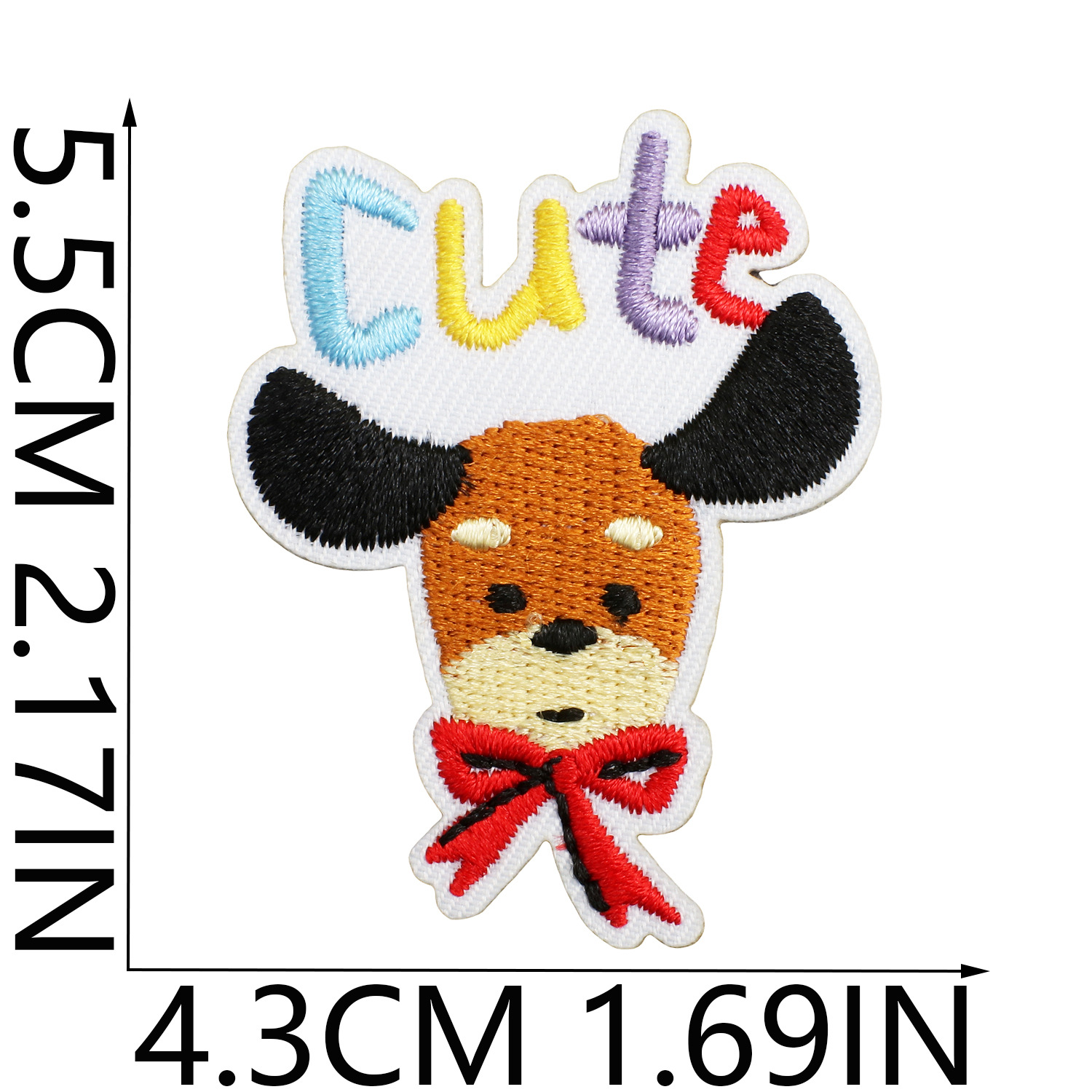 3g Weight Clothing Sticker Patches Classification 1 Piece Quantity Dacron thread Material Dog Pattern Casual, Elegant, Cute Style Embroidery Craft 1 Piece Casual Elegant Cute Dog Dacron Thread Clothing Sticker Patches 20