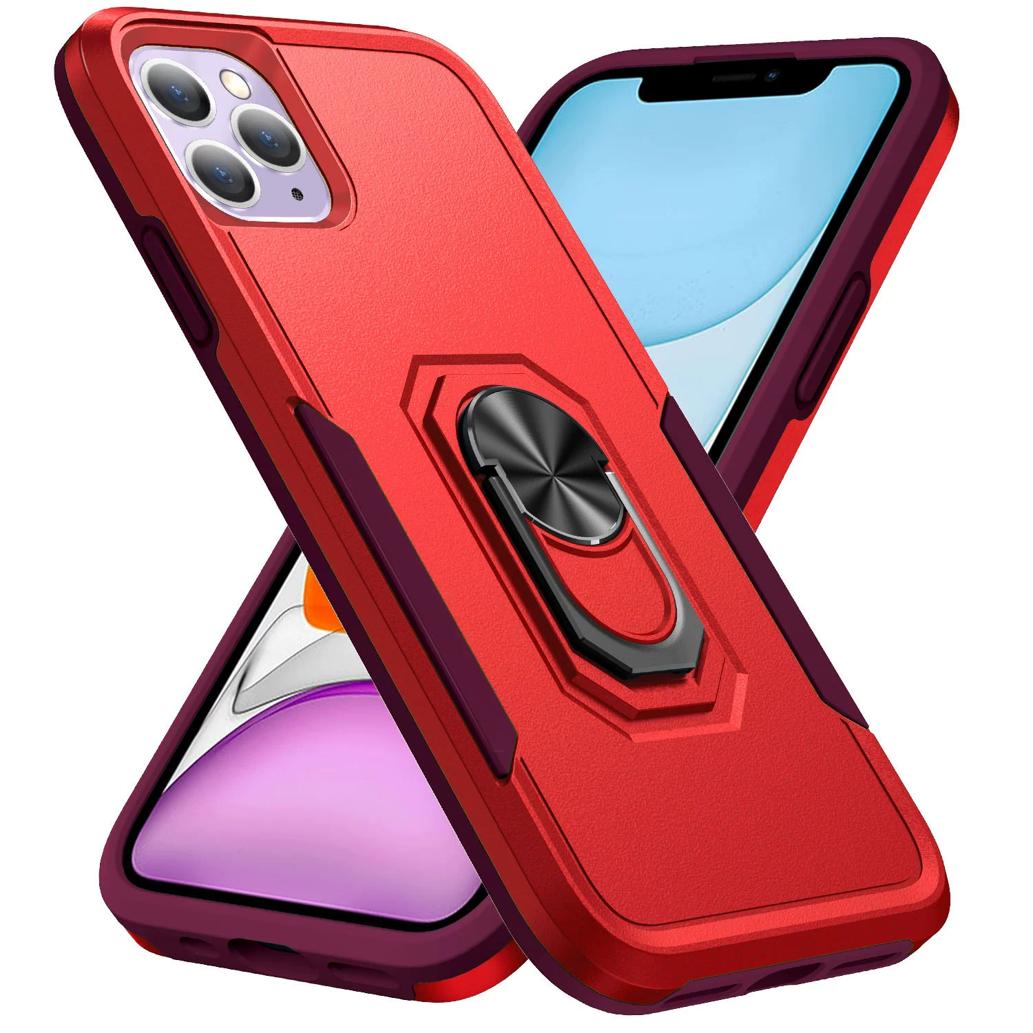 Apple, совместимый с iPhone 11, чехол для телефона с кольцом, с трубкой, для 11 Pro Max