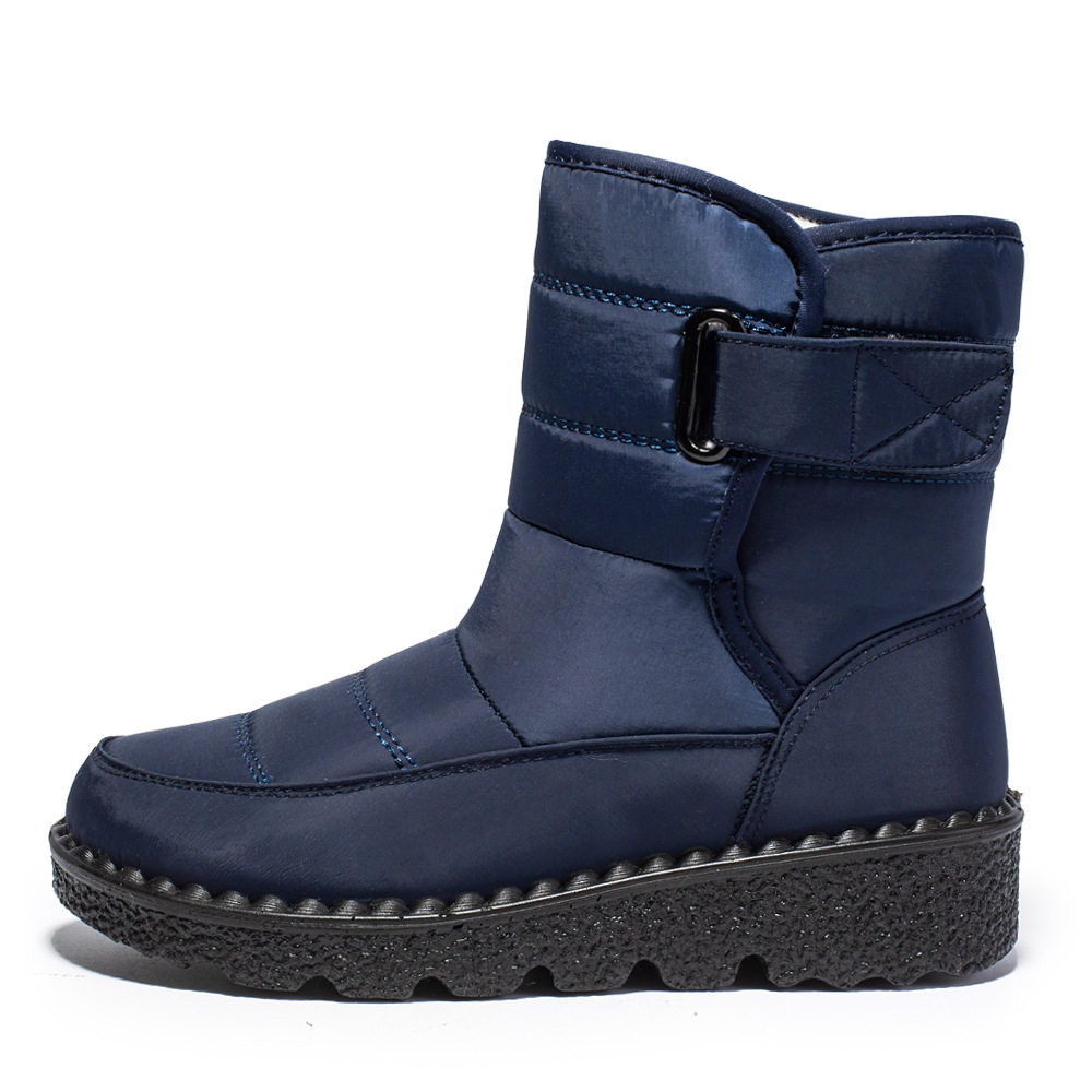 Nuevo invierno transfronterizo calentamiento hombre gran botas de nieve zapatos de altura impermeables para mujeres pareja zapatos de edad avanzada zapatos de caminar